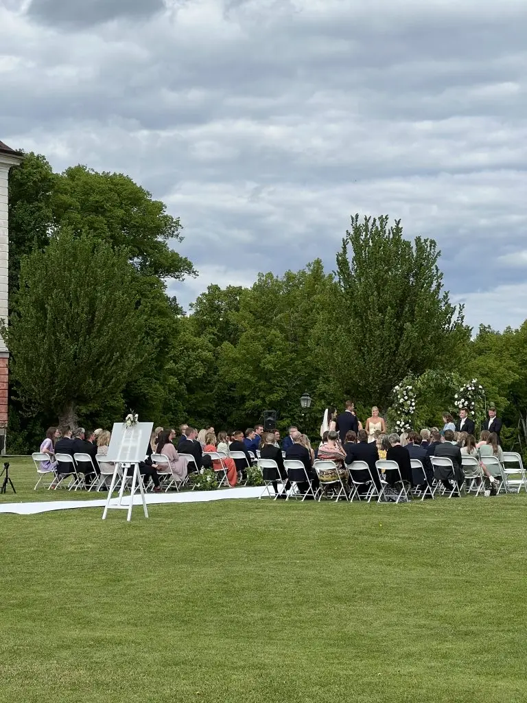 Vigselplats borggården