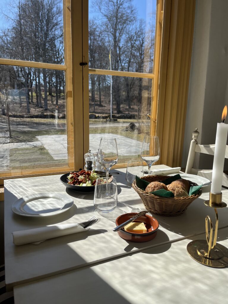 Njut av god lunch I mysigt miljö